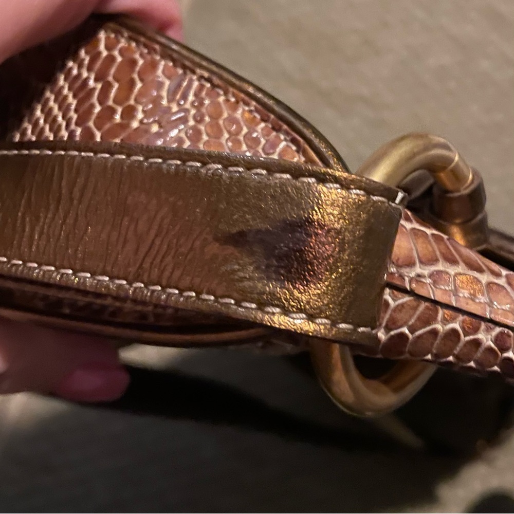 Brahmin Patent Python Bag - image 6